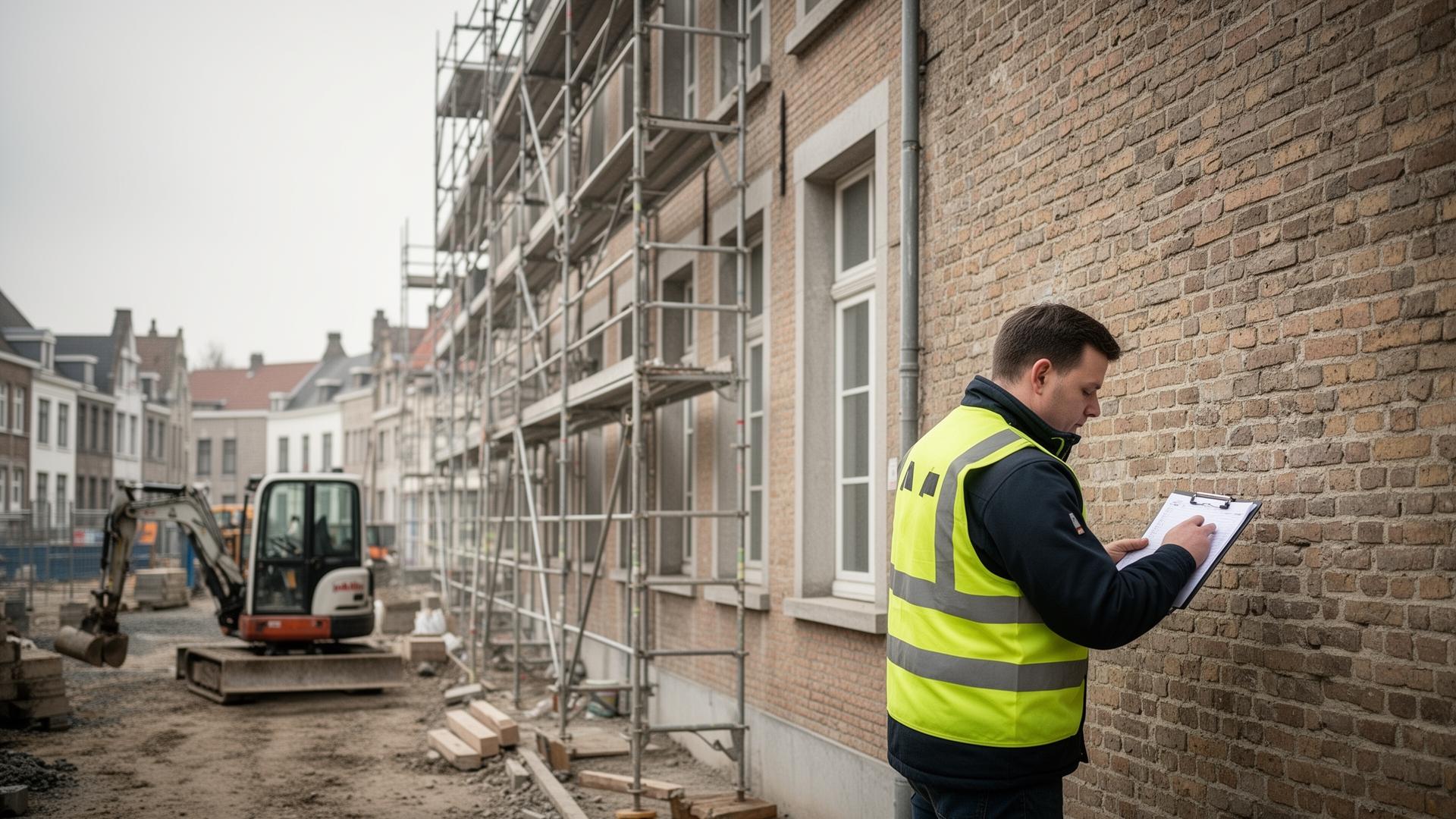 Bouwwerken en aanpalende panden: bescherm uw eigendom - plaatsbeschrijving Antwerpen