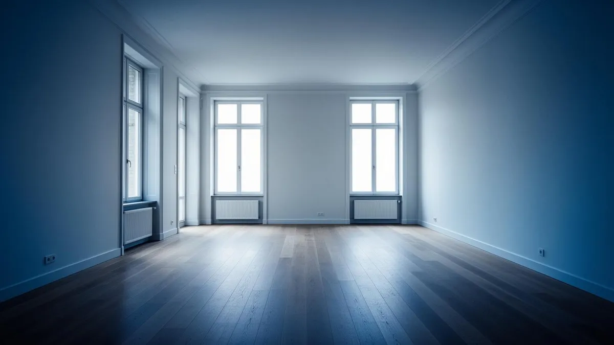 Interieur van een Antwerps appartement tijdens een plaatsbeschrijving door PB Expert